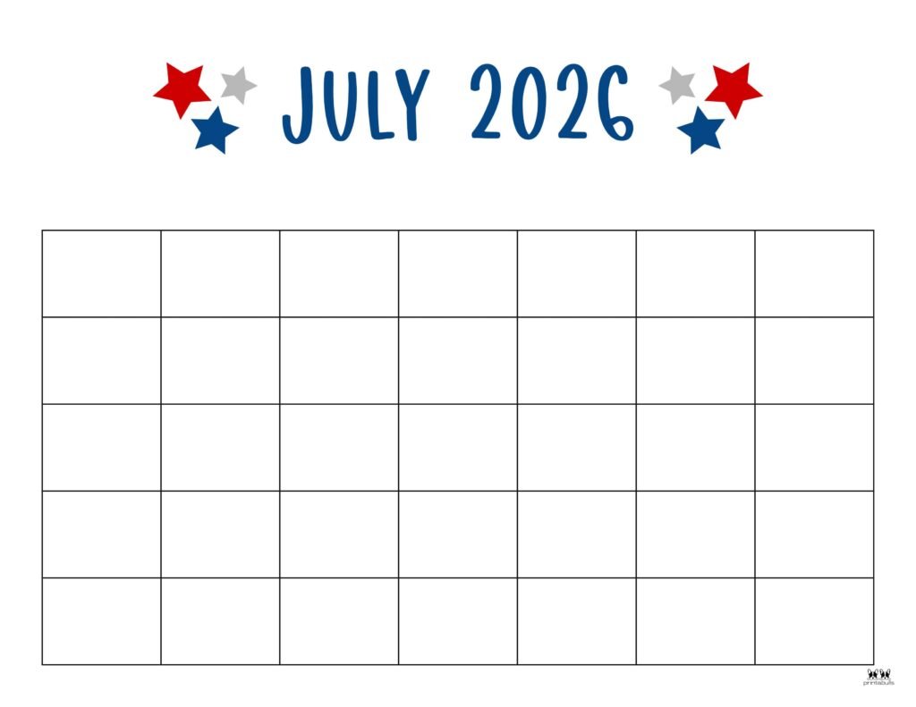 Printable July 2026 Calendar Style 83 1024x791 1