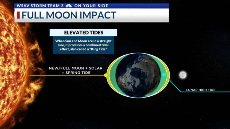 How The Full Moon In July 2026 Impacts Tides