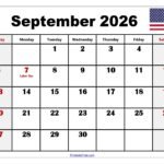 September 2026 Calendar with Holidays 3