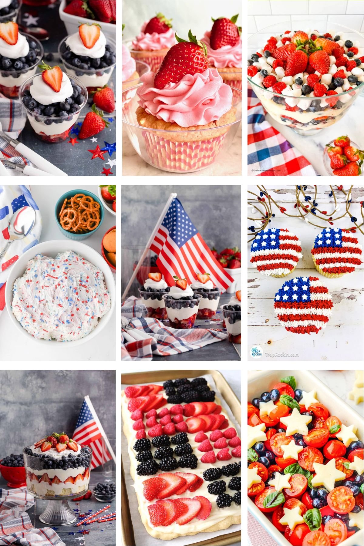 featured image red white and blue fourth of july food ideas
