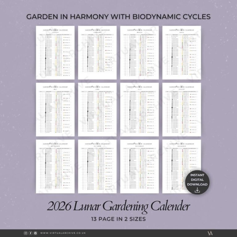 Planning Gardening By September 2026 Moon Phases