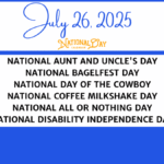 july 26 2025 1