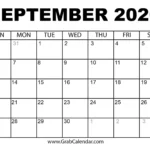 September 2026 Calendar 2