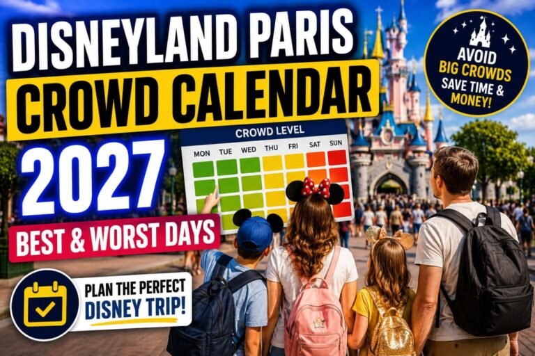 Disneyland Crowd Calendar 2027
