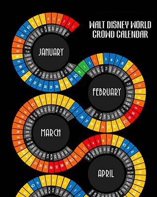 Disney World Crowd Calendar 2027