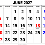 large print june 2027 calendar fefeff fefefe 1