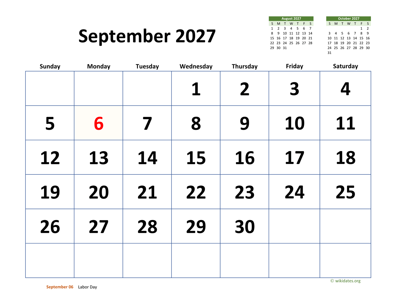 september 2027 calendar 03